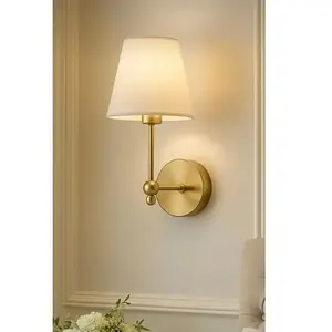 Sheen - Applique murale BRZ-343417 crème/or - H.30 cm OS pas cher