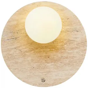 Sheen - Applique murale Tor- Look-D beige blanc - 30 cm OS pas cher
