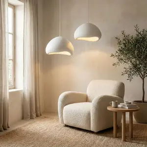 Opviq - Lustre Lora 50 50 T Luna blanche - 60 x 60 x 40 cm OSVendu parbazarchic