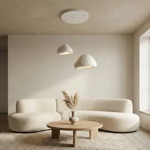 Opviq - Lustre Lora 30 40 T Luna blanche - 50 x 40 x 40 cm OSVendu parbazarchic