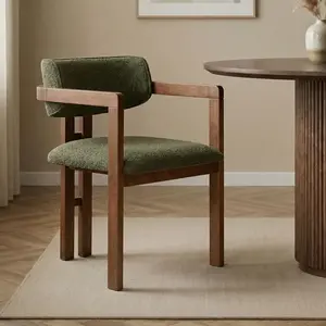 Homitis - Chaise Toscane vert noyer - l. 54 cm x H. 76 cm x P. 54 cm OS pas cher