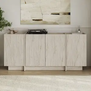 Homitis - Console Dorma travertin - 180x80x45 cm OS pas cher