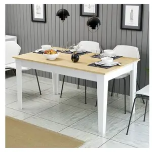 Comparateur de prix : CONCEPT1 Milan 896 chene blanc 145 x 88 x h75 845HCT1409