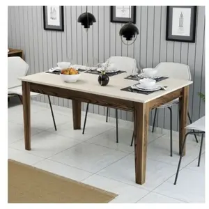 Comparateur de prix : CONCEPT1 Milan 898 noyer travertin 145 x 88 x h75 845HCT1411