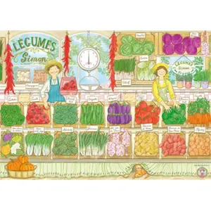 Magnolia Puzzle 1000 Pièces : Le Marchand de Légumes de Simon pas cher