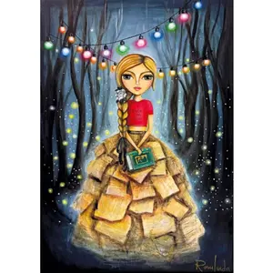Magnolia Puzzle 1000 Pièces : Fille Rat de Bibliothèque pas cher