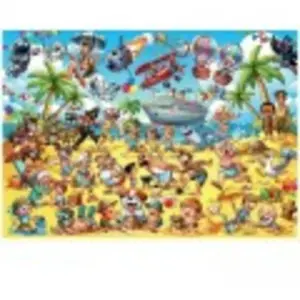 Magnolia Puzzle 1000 pièces : Chaos sur la plage pas cher