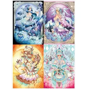 Magnolia Puzzle 4x260 pièces : Laverinne pas cher