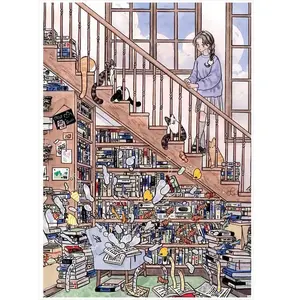 Magnolia Puzzle 1000 pièces : Sous l'escalier pas cher