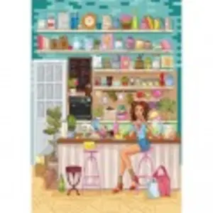 Puzzle 1000 pièces : Café Cozy pas cher
