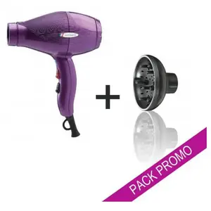 Gammapiù Pack Sèche cheveux Gammapiu ETC Violet + Diffuseur pas cher