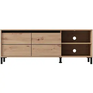 Meuble TV Bas à poser 138 cm pas cher