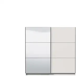 Armoire SIERRA 220 OG coloris blanc pas cher