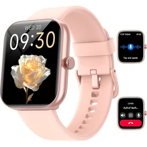 LASER GENETICS CARRON Montre Connectée Femme Pour SamsungIphoneAndroid1.91 Montre Connectée Femme Avec Appel BluetoothVoix De LIaAlexa IntégréeVendu parcdiscount