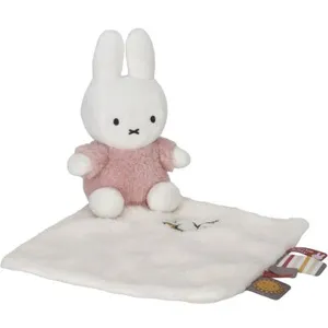 Pioupiou et Merveilles Doudou plat Miffy Fluffy rose pas cher