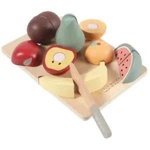 Little Dutch Fruits en bois à découper pas cher