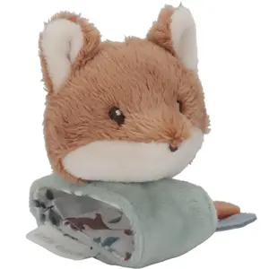 Comparateur de prix : Hochet de poignet renard MULTICOLORE Little Dutch