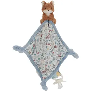 Doudou carré renard MULTICOLORE Little Dutch pas cher