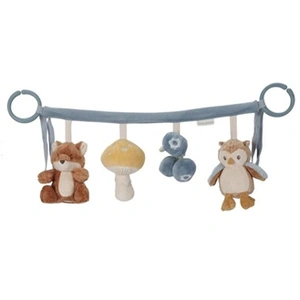 Comparateur de prix : Little Dutch Chaîne D'activités Pour Poussette Bleu, Jaune, Beige, Multicolor