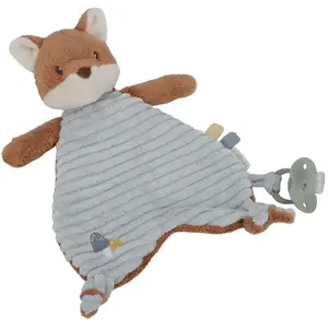 Little Dutch 8902 Doudou tétine renard Forest Friends Bleu
