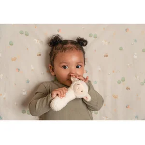 Hochet peluche mouton Little Farm pas cher