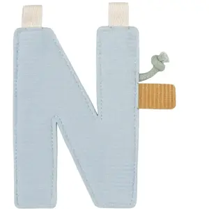 Lettre N BLEU Little Dutch