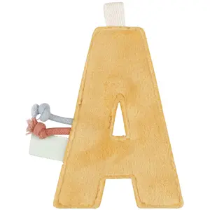 Lettre A JAUNE Little Dutch