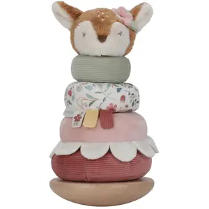 Comparateur de prix : Tour d'empilage Faon en bois FSC Fairy Garden MULTICOLORE Little Dutch