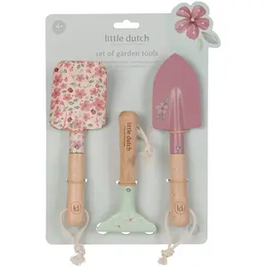 Comparateur de prix : Little Dutch Set d'outils de jardinage FSC Fairy Garden