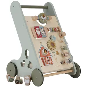 Comparateur de prix : Chariot de marche en bois Little Farm