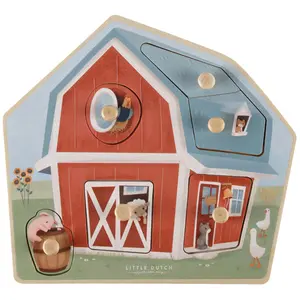 Comparateur de prix : Puzzle en bois Little Farm