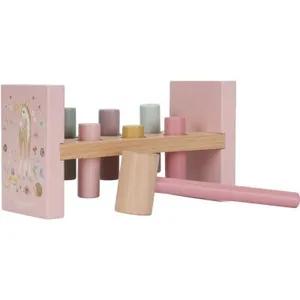 Banc à marteler en bois FSC MULTICOLORE Little Dutch