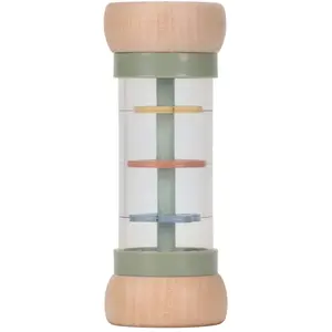 Hochet de pluie en bois Safari Friends