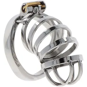 Cage de Chasteté en Métal Extreme par Hidden Desire pour un Contrôle U...Vendu parplaisir-up