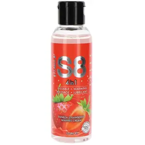Comparateur de prix : Lubrifiant 4 en 1 goût fraise - Stimul8 (S8)