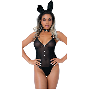 Daring Intimates Costume 3 Pièces Tuxedo Bunny