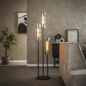 Ecolumeo Avezzano Lampadaire E27, BE614-7713/77, pas cher