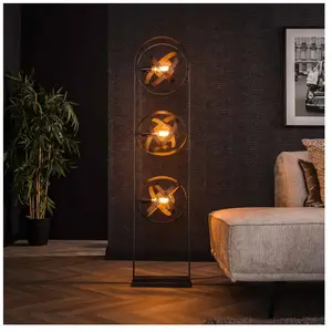 Ecolumeo Galaxy Mesh Lampadaire E27 à 3 sources lumineuses, BE614-8422... pas cher