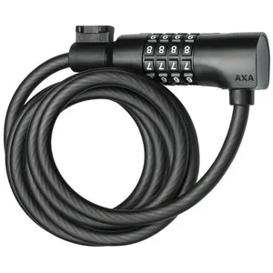 Antivol à câble AXA Resolute C8-180 - Ø8 mm / 1800 mm noir