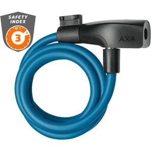 Antivol câble Axa Resolute Bleu 120 cm/8 mm 714947