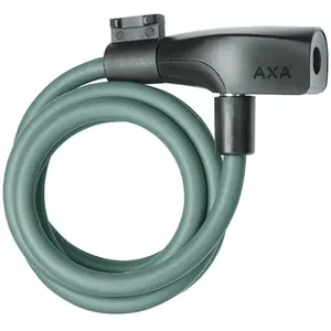 Axa serrure a cable resolute 8 120   vert armee
