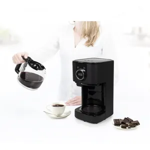 Princess Princess Machine à café avec Wi-Fi Moments 900 W 1,5 L Noir ...
