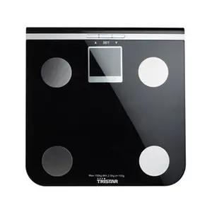 Comparateur de prix : Tristar Pèse Personne/Balance avec Analyse Corporelle Verre de Sécurité