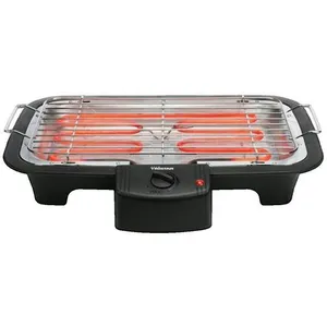 Comparateur de prix : Tristar Barbecue électrique de table BQ-2813 38 x 22 cm 2000 W Noir TU