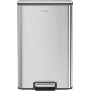 EKO Poubelle à Pédale Marina 50 Litres. Inox Mat.