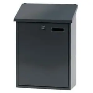 V-PART Boîte Aux Lettres Murale Hauteur 445 Cm Anthracite pas cher
