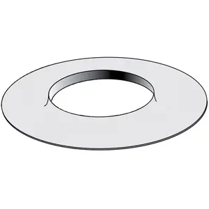Comparateur de prix : Ubbink - Rosace de finition ø 100mm blanche epdm