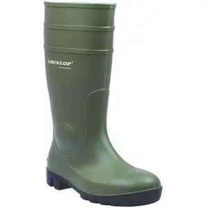 Comparateur de prix : Dunlop Bottes De Sécurité Pvc S5 Sra - Vert - 37