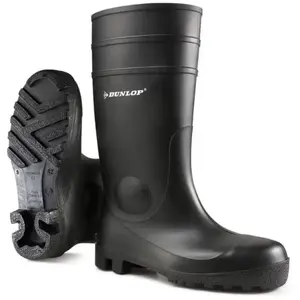 Bottes en caoutchouc de sécurité S5 Dunlop Protomastor noires pointure 38 pas cher