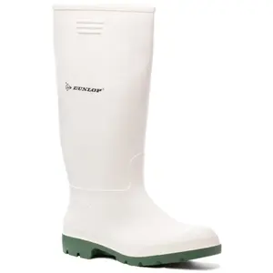 Comparateur de prix : DUNLOP Pricemastor, Bottes de Pluie Mixte Adulte, Blanc (White), 38 EU